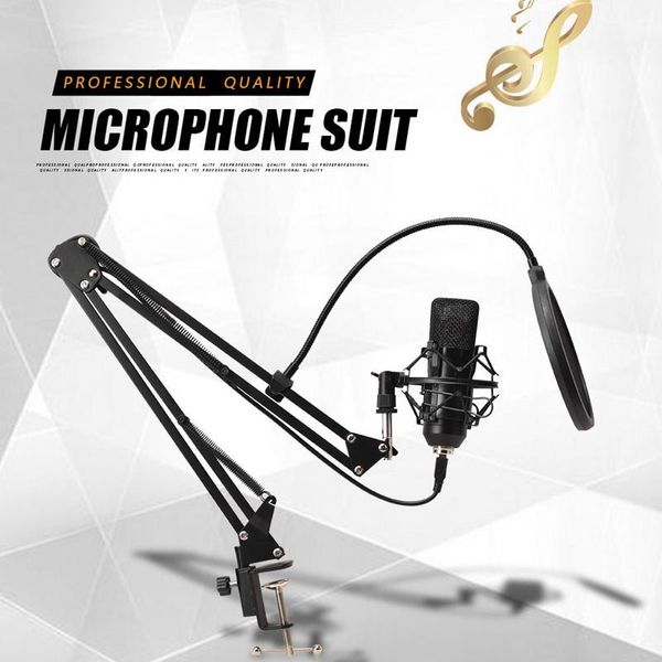 

usb bm700 microphone set computer driver-microphone condenser set hanging