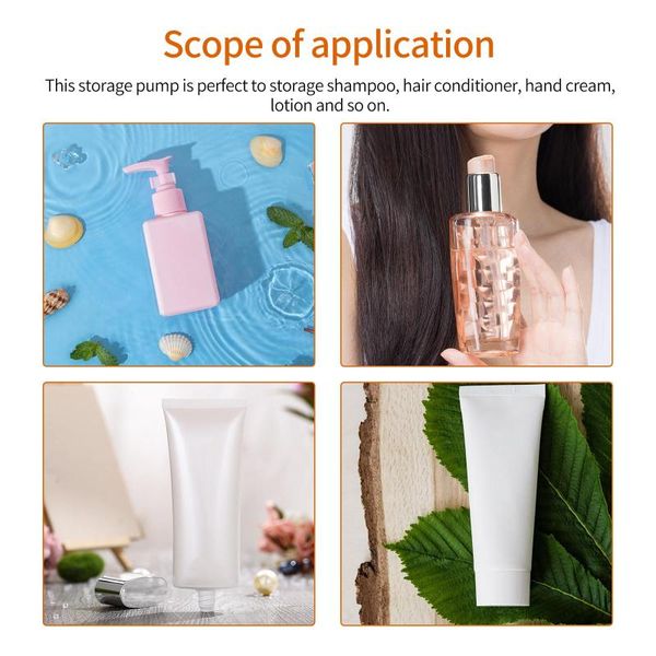

liquid soap dispenser pump removeable bathroom shampoo organizer wide mouth shower squeezer leakproof distributed bottle 2021