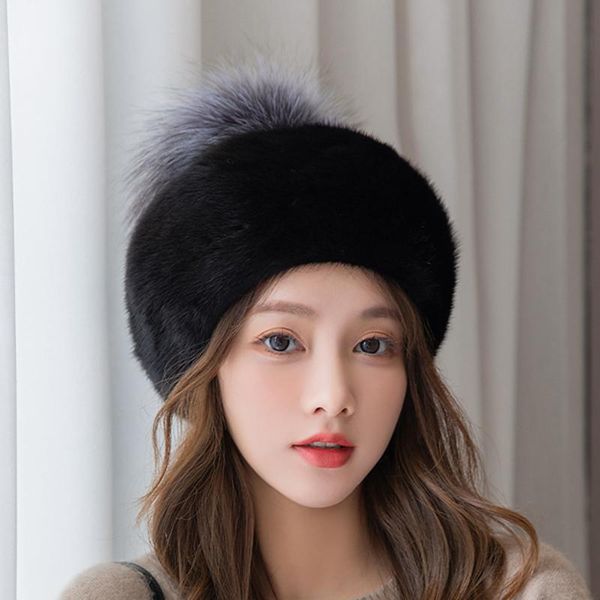 

beanies zdfurs*hat female winter warm ear protection elegant hat painter beret