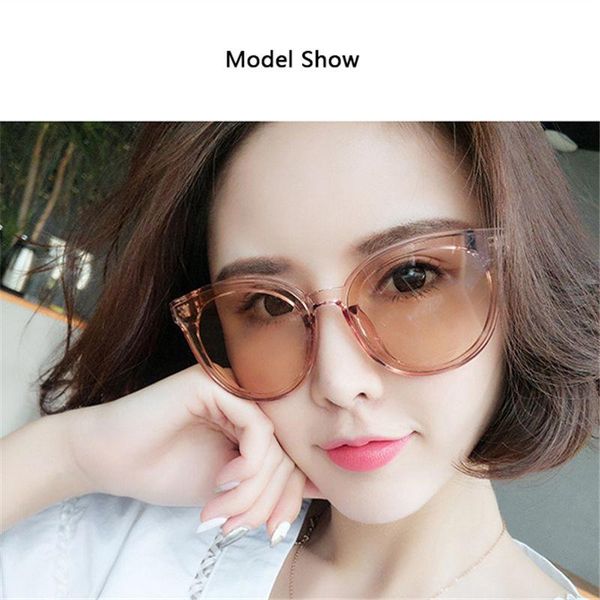 

sunglasses jaxin cat eyes lady colored color lenses men retro sunglasseswomen female brand designer transparent glassesuv400, White;black