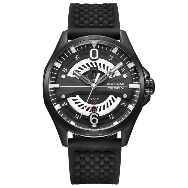 

wristwatches pagani design pd- 1626 authentic classic watch fashion men's casual waterproof quartz, Slivery;brown