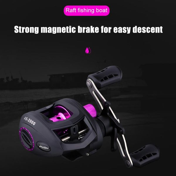 

left right hand baitcasting reel 5.5kg drag 12+1bb 7.0:1 high speed fishing reel compression resistance outdoor fishing