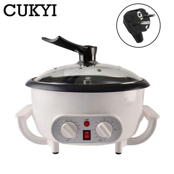 

electric coffee bean roaster popcorn making machine with non-stick coating timer temp adjustable baking tools 220-240v eu roasters