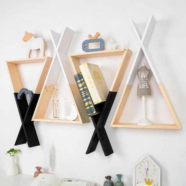 

other home decor nordic storage rack wall shelf in decorative shelves wooden fork display racks living bedroom children room decoration