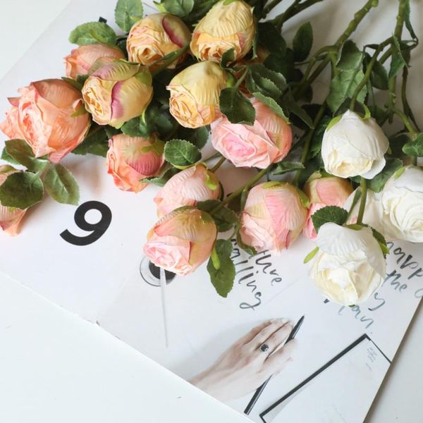 

decorative flowers & wreaths real touch roses artificial wedding home and garden