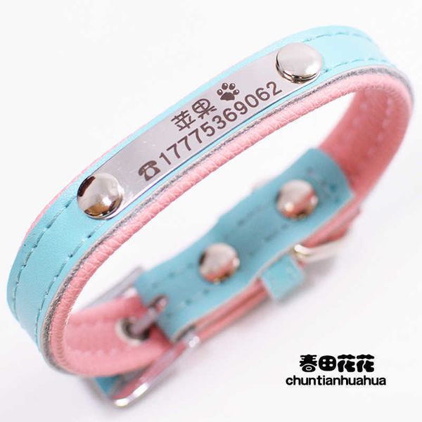 

factory dog lettering collar dog id cat pet name tag