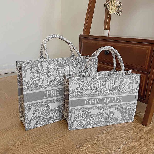 

70% factory store korean embroidery tote bag portable capacity bag leisure trend