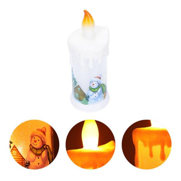 

candles 1pc adorable cartoon candle light decorative party christmas adorn