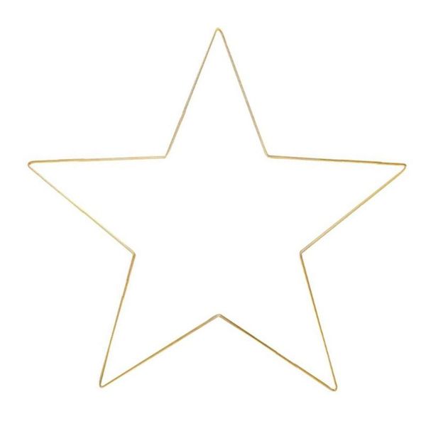 

besportble star wreath rings macrame frame pentagram gold crafts hoops for thanksgiving christmas new year wedding metal wire