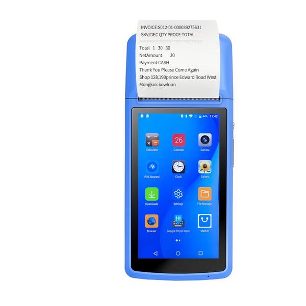 

printers m1 5-inch handheld android 8.1 58mm thermal receipt printer bluetooth 3g wifi mobile order pda