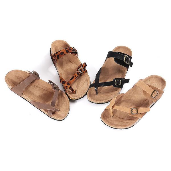 

sandals nis womens summer flip flops flat clip toe buckle casual slippers shoes outdoor beach fashion, Black