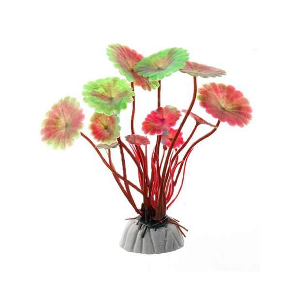 

10cm accessories landscaping pvc odorless aquarium decoration artificial grass ornament fish tank safe simulation aquatic plant