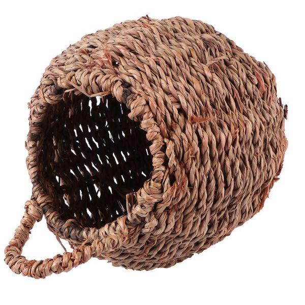 

storage baskets 1pc straw woven flower basket tote arrangement (khaki)