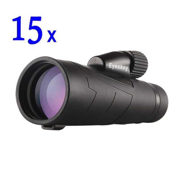 

telescope & binoculars 15x50 monocular eyeskey optics waterproof quality for hunting high power with bak4 prism
