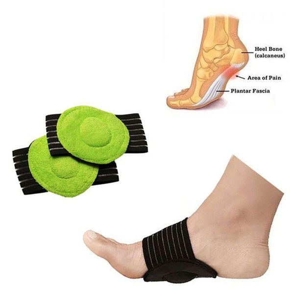 

ankle support 1 pair foot arch plantar fasciitis heel aid feet cushion fallen pain relief poduct, Blue;black
