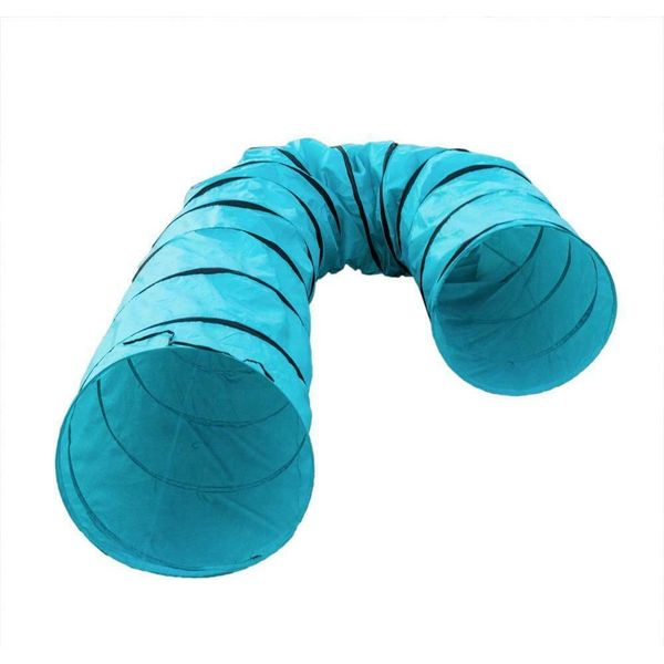 

18' agility training tunnel pet dog play outdoor obedience jllkvo warmslove