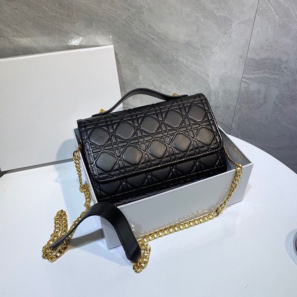 

sold designer women handbag purse black calfskin shoulder bag ladies fashion envelope bags ladies party dress bags crossbody chain bag