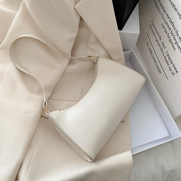 

cross body 2021 arrivals women pu leather underarm bag casual solid color ladies flap shoulder