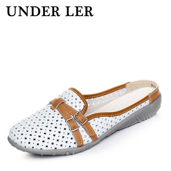 

slippers 2021 summer women genuine leather ladies soft bottom slides flat shoes woman wrap toe solid female rubber flip flops, Black