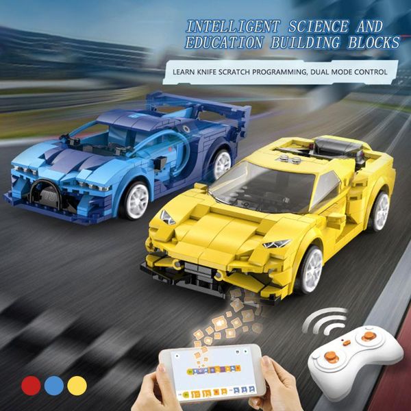 

game controllers & joysticks city app programming remote control racing car moc building blocks technical rc sports model bricks children bo