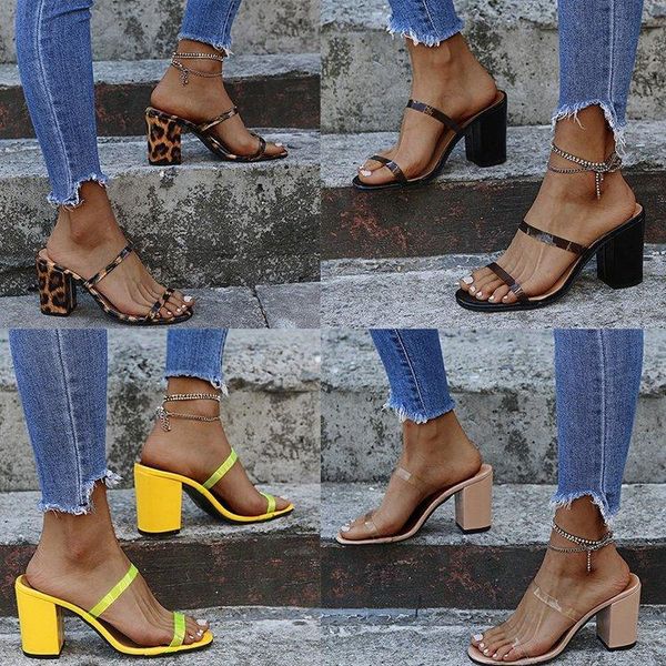 

explosive candy color bright color hollow roman shoes high heels large size women's shoes fashionable versatile comfortable new, Black