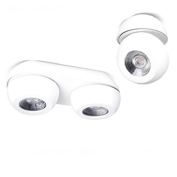 

360 degree rotation led downlight ceiling 15w 30w 60w warm white/cold white led light ac220v 230v 240v 10pcs/lot