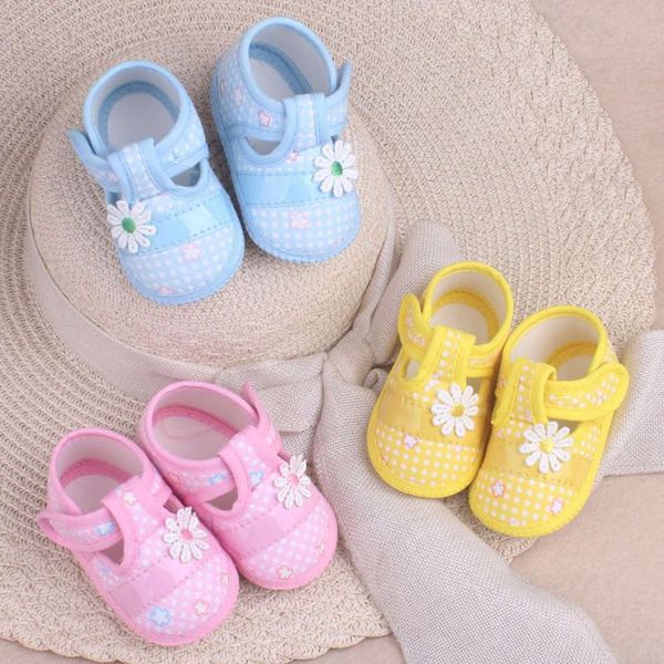 

first walkers kids baby shoes cute girls floral shoe bow toddler infant boy soft sole prewalker casual