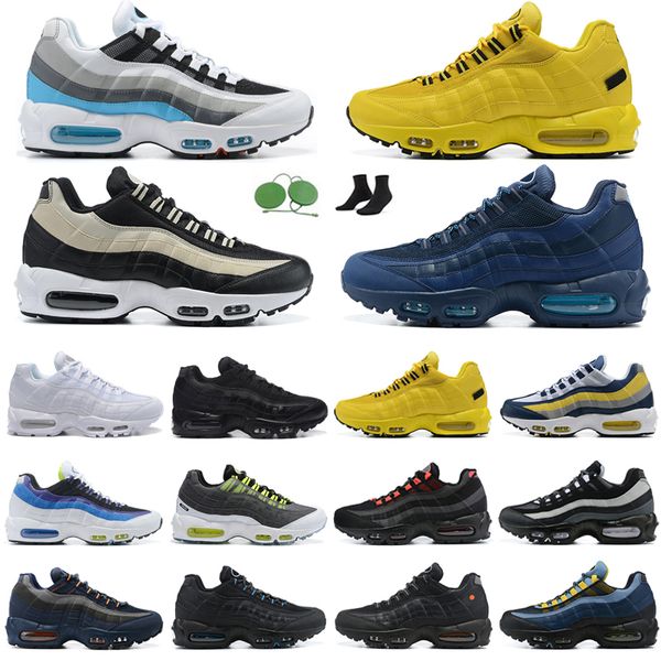 

original men running shoes women chaussures triple black white nyc taxi navy blue neon michigan mens trainers outdoor sport sneakers size 36