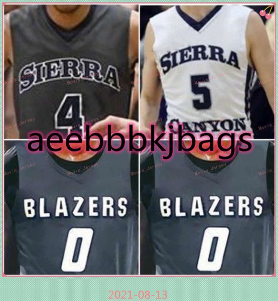

stitched custom 0 bronny james jr. zaire basketball jerseysv 2 wade iii sierra canyon high school men youth, Black