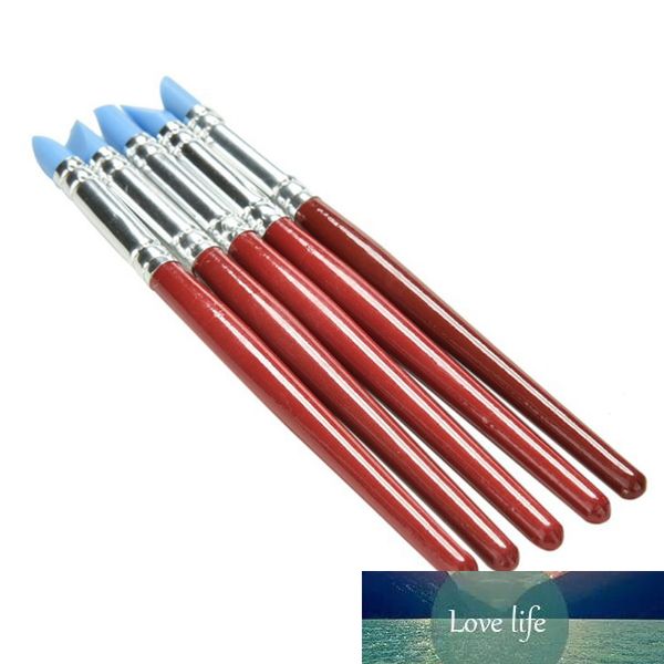 5 pcs lidar com a argila de borracha de borracha de silicone escultura da argila do polímero Caneta da argila para o artesanato de DIY