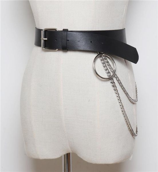 Cintos 2021 largura de grommet preto de grommet fêmeas femininas corsários de corpete para mulheres casaco de vestido ceinture femme ys139