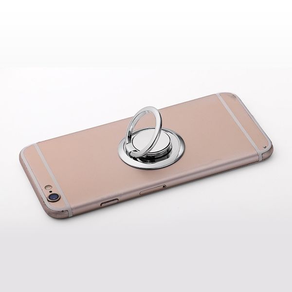 Sublimazione Blank Metal Dinger Ring Mobile Cell Phone Cases Supporto per il supporto del metallo della lega di stampa del trasferimento di calore