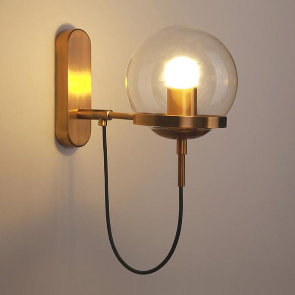 

wall lamps loft led light indoor decoration bedroom e27 110-220v modern home lighting bath corridor
