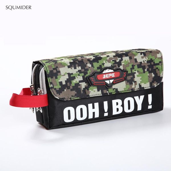

pencil cases premium etui large capacity pen zak double rits students school potatoes gifts for boys paper box bag