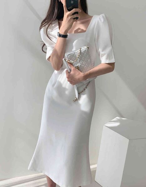 

casual dresses summer new women solid elegant office lady business work party slim waist fashion 1zcv, Black;gray
