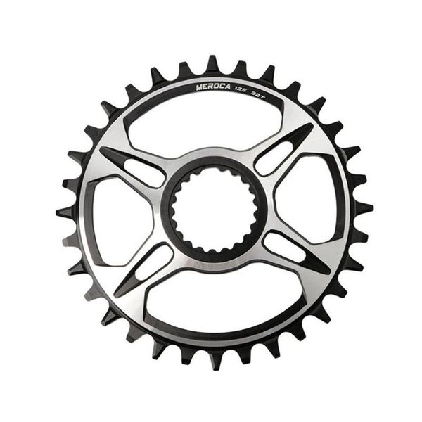 

bike heels & chainwheels 7075 aluminum alloy hollow single disc folding chainring with positive negative teeth for m6100/for m7100/for