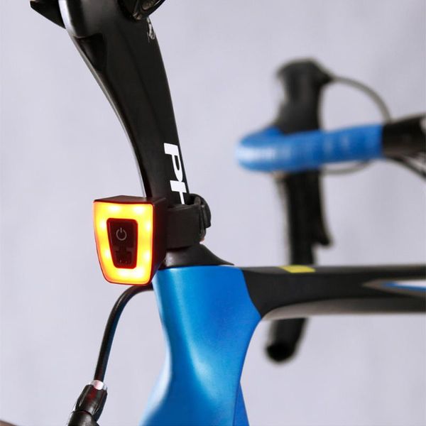 

bike lights usb rechargeable for bicycle rear light waterproof helmet taillight cycling warning back lamp accessories