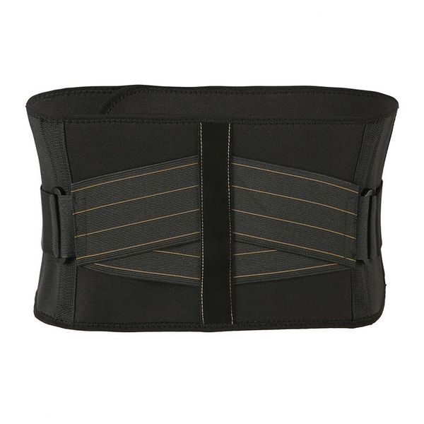 

waist support high elastic compression adjustable belt back climbing cycling trimmer faja hombre health care, Black;gray