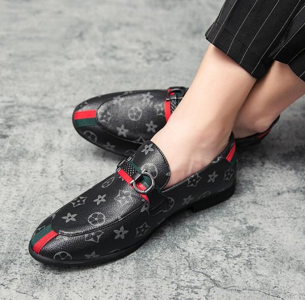 

new luxe designer casual flat walking shoe,mens designer shoes cowhide canvas shoes ,oxford casual shoes chaussures, Black