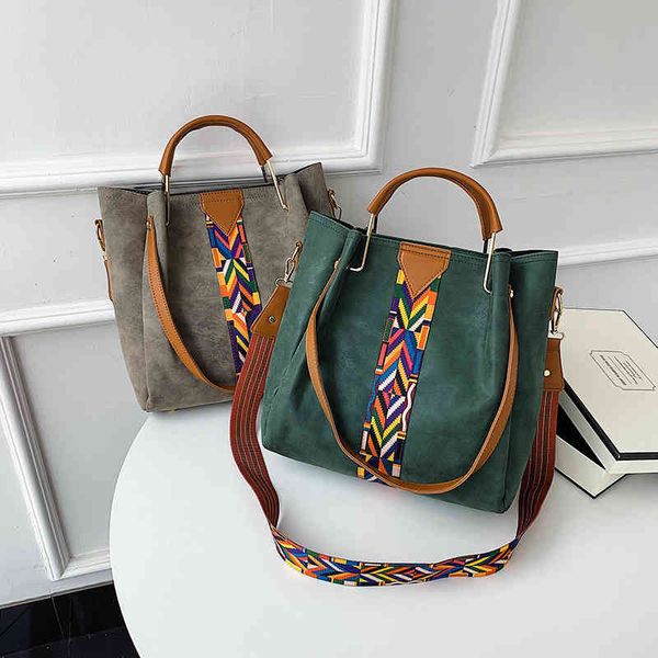 

handbag frosted women's bag 2021 autumn and winter color shoulder strap mother son two-piece set korean hbag single, Black;red