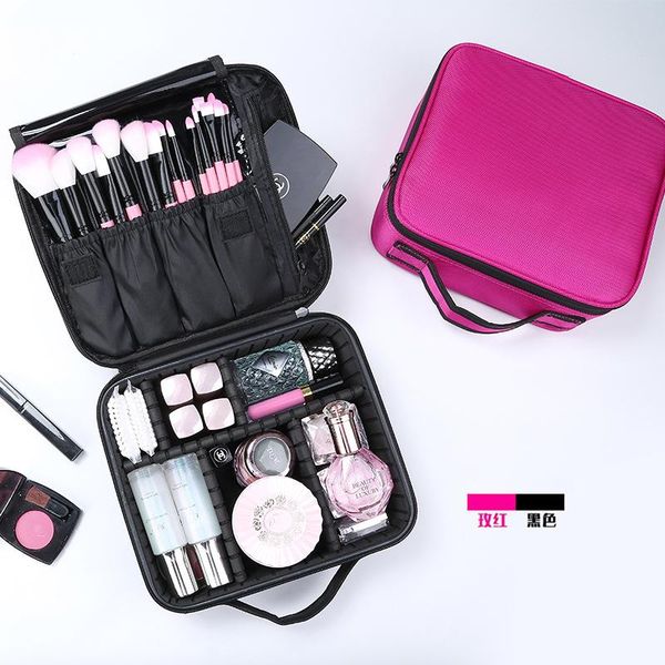 

cosmetic bags & cases high capacity bag beautician necessary profession makeup organizer case travel toiletries storage handbag accessories