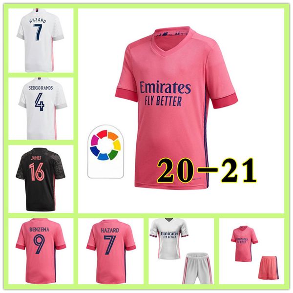 

sergio ramos hazard benzema real madrid 20 21 soccer jersey 2020 2021 asensio modric football shirt camisetas de madrid real jerseys, Black;yellow