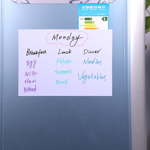 

whiteboards a4 soft magnetic board whiteboard notice message children learn to erase the drawing refrigerator