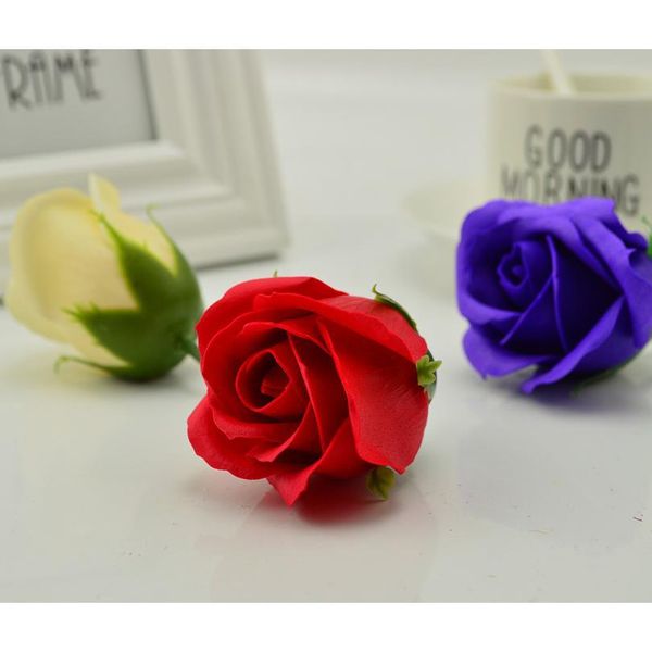 

50pcs slik scent rose for home wedding decor accessories fake bath flower diy wreath valentine's day gift artificial soa jlllxo