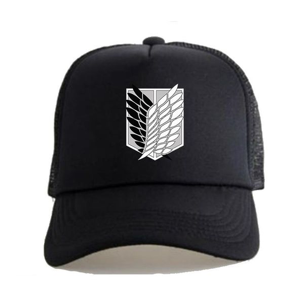 

other event & party supplies anime attack on titan hat liberty wing men's baseball cap embroidery ladies cover cotton hip-hop bone