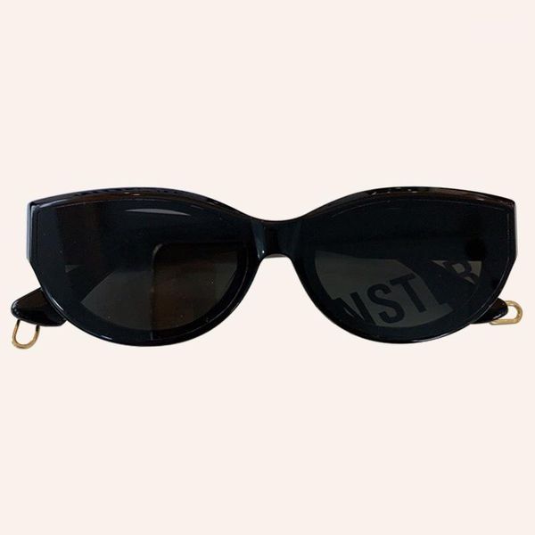 

cat eye sunglasses women design black sun glasses eyewear uv400, White;black