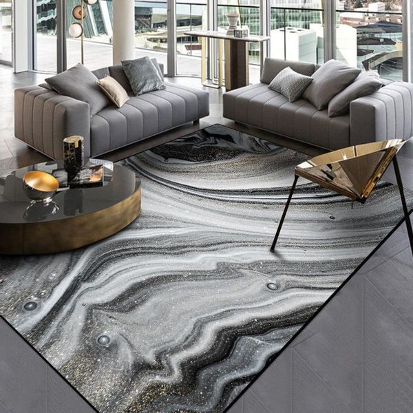 

carpets abstract anti-slip carpet anti-skid floor mat grey fashion modern home bedroom square for living room