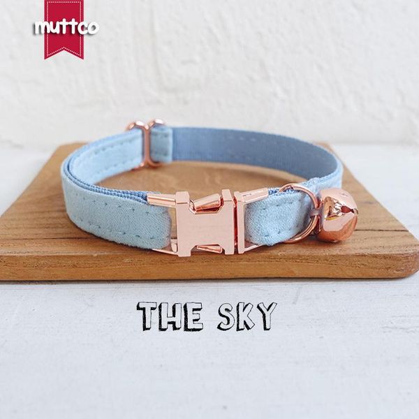 

cat collars & leads muttco retail with rose gold metal buckle collar for the sky design 2 sizes ucc032m