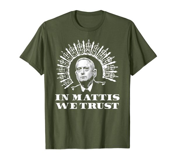 

in mattis we trust | pro military shirt, White;black
