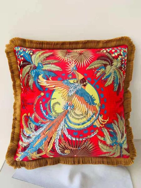

cushion/decorative pillow products cushion cover with chinese phoenix pattern pillowcase household sofa cases